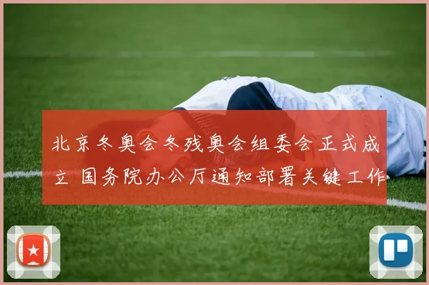 北京冬奥会冬残奥会组委会正式成立 国务院办公厅通知部署关键工作